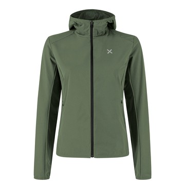 【義大利MONTURA】女 Light Training 防潑透氣輕量連帽外套