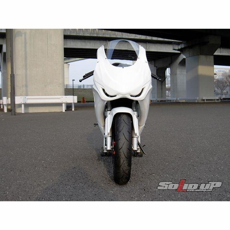 正規品／ソリッドアップ NSR50 NSR80 NSR用 08：CBR1000RRレプリカ レースアッパーカウル カラー：白ゲル SOLID UP …  | LINEショッピング