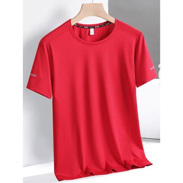 超大號特大碼冰絲短袖男裝夏速干T恤加肥加大潮胖子肥佬運動寬松t