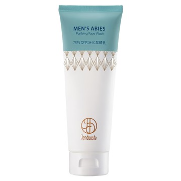 Jenduoste 冷杉型男淨化潔顏乳  保濕清爽配方  120ml  1條