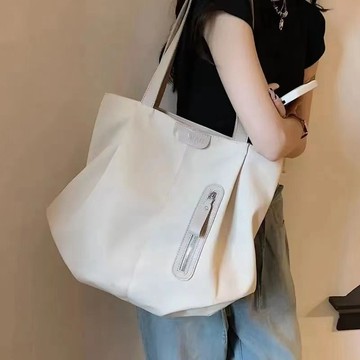 🔥品質保障🔥休閒大容量包包女秋冬時尚單肩媽咪包輕便旅行包託特包帆布手提袋