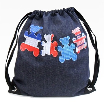 紅白藍330 X 又一山人 - 熊白藍童軍袋 (熊朋友)