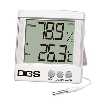 《DGS》數字式最高最低溫濕度計 Hi/Lo Memory Thermo-Hygrometer