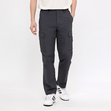 Hang Ten- 活動剪裁直筒口袋工裝褲-男(昏灰)