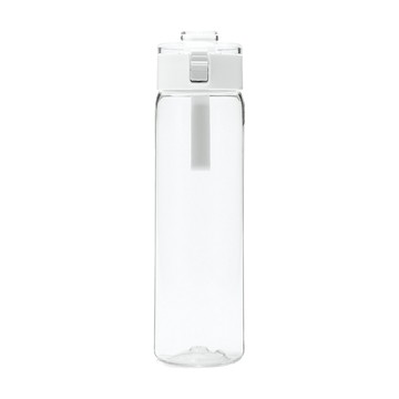 MUJI 無印良品 攜帶式透明水壺  透明  800ml  1個