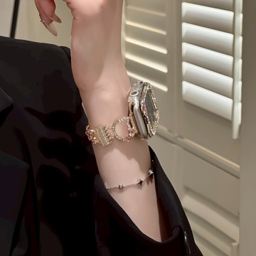 小紅書同款 金屬錶帶 APPLE WATCH S9 蘋果錶帶 iwatchS9 S8 SE 45mm 44mm 替換錶帶