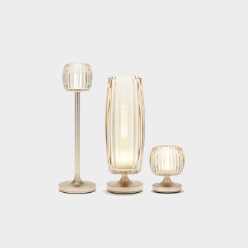 【琉映經典組】 STYLISTIC 琉映情境燭燈+ 琉映澄波情境燈S+L