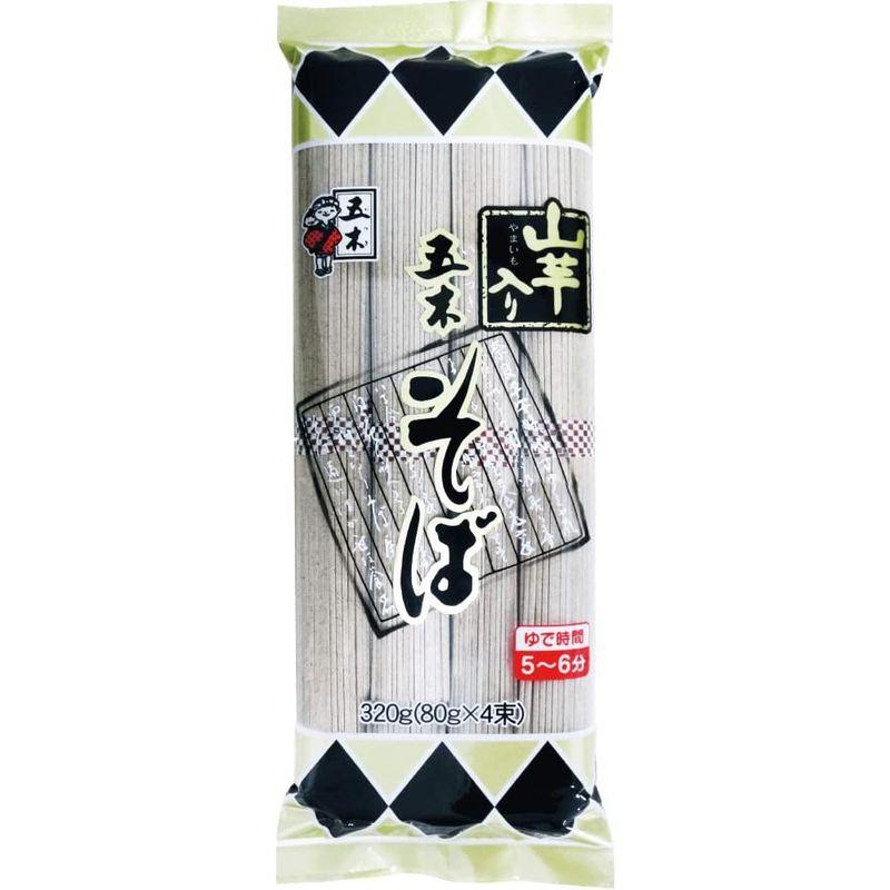 五木食品 山芋入りそば 320g×5個