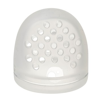 b.box 咬樂美替換咬嘴 食品級柔軟矽膠餵食器 適用於b.box矽膠食物餵食器  2個  透明