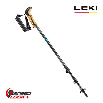 【露營趣】德國 LEKI 65221561 KHUMBU LITE AS 鋁合金快扣登山杖 DSS避震 軟木握把 手杖 健行杖 鎢鋼杖尖 登山 健走