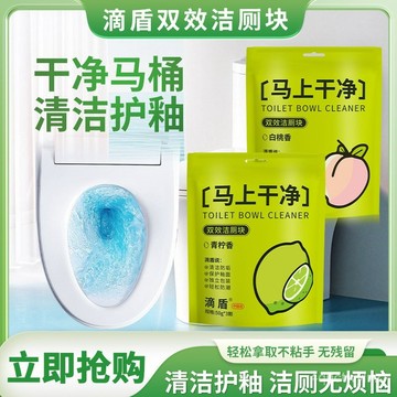 🌈好物優選⛱丨滴盾潔厠靈清香型潔厠寶 藍泡泡厠所留香除臭神器強力潔厠寶家用 馬桶去汙劑 潔廁劑 馬桶清潔球 WWD8