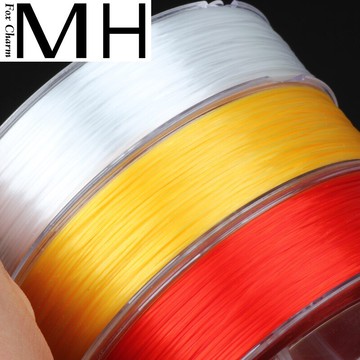 穿珍珠項鏈的專用線縫衣服的彈力線白色松緊串蜜蠟專用繩珠子水晶