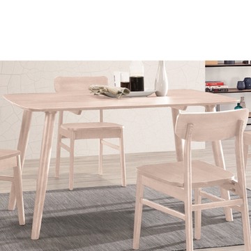 AS DESIGN 雅司家具-雷電全實木餐桌-135*80*75cm