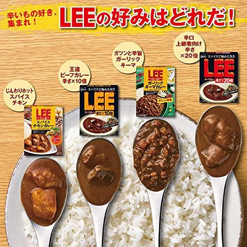 江崎グリコ ビーフカレーLEE辛さ×10倍 180g×10個