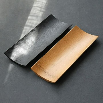 茶巾托 墊 毛巾托 竹 架 竹 座 茶具 茶道 精品 外貿 山山竹木