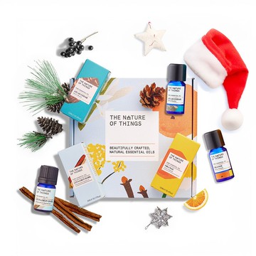 【聖誕節禮盒】聖誕溫馨香氛 有機精油3入組-健康聖誕禮物