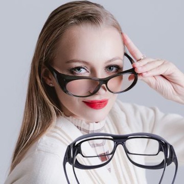 【SUNS】近視老花套鏡 直接套在近視眼鏡上 近視者的福音 老花眼鏡 閱讀眼鏡