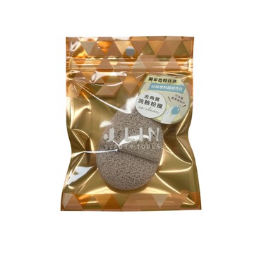 J-lin 去角質洗臉海綿1入