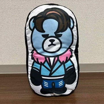 ⭐韓國代購正版預售⭐Bigbang克朗熊krunk熊抱枕卡通絨布柔軟靠墊毛絨玩具