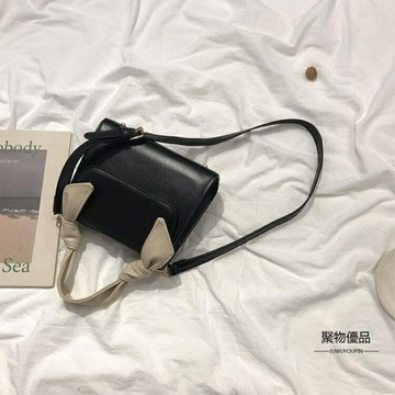 側背包斜背包手提包女復古時尚手提小方包【聚物優品】