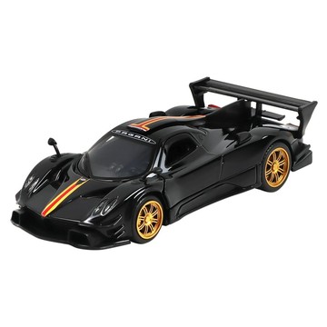 kidmate 孩子王 1:38 合金車 Pagani Zonda Revolucion 黑色 10007  1個