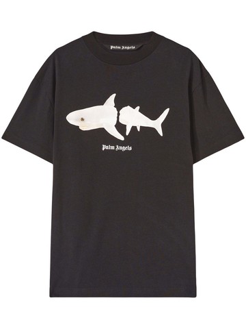 Palm Angels `White Shark Classic` T-Shirt