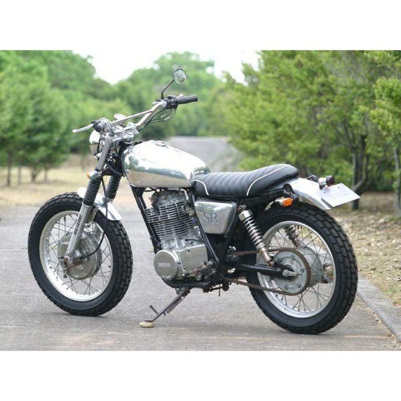 ビッグシーダー SR400/500 XTアルミタンク 仕様 バフ仕上げ BIG CEDAR 