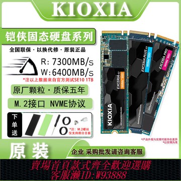 【公司貨 最低價】鎧俠RC20 2T SE/SD10 固態硬盤NVMe協議M.2接口筆記 1TB本臺式SSD
