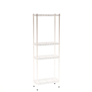 【客尊屋】粗管/小資型 35X60X180Hcm 白騎士四層架