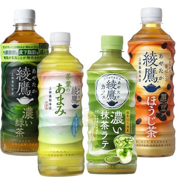 *貪吃熊* 日本 可口可樂 綾鷹 綠茶 日本綠茶 凌鷹綠茶 無糖綠茶 清爽綠茶 焙茶