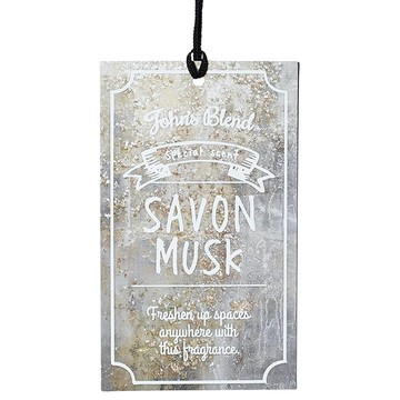 John's Blend 香氛掛片  麝香皂香  1個