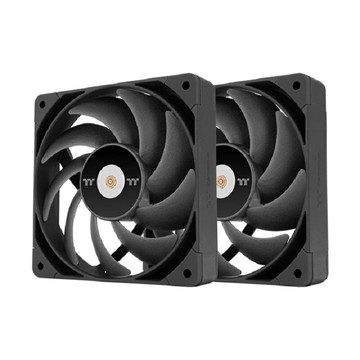 【獨家！另享10%回饋】曜越 TOUGHFAN 14 Pro 黑色高風壓系統散熱風扇 二入/CL-F160-PL14BL-A
