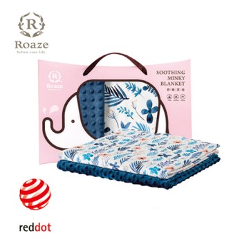 【Roaze 柔仕】 舒眠豆毯 (薄款)  - 盛夏花草