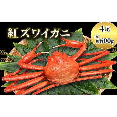 ふるさと納税 カニ 紅ずわいがに 600g前後×2尾 茹でガニ 蟹 かに ベニズワイガニ 紅ずわい蟹 紅ズワイガニ ズワイガニ ずわい蟹 ずわいがに.. 福井県若狭町