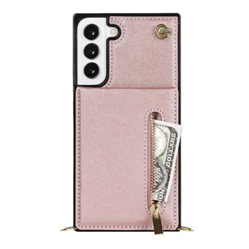 適用三星s25手機殼插卡片s22斜挎s23掛繩s21支架s20fe放卡s9拉鏈s24fe背帶note20ultra大容量s10零錢包蘋果16