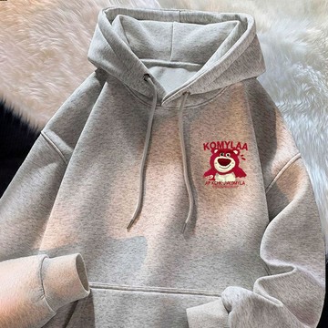 台灣现貨 秋冬上衣 刷毛帽T 帽T 可愛帽 情侶帽t  連帽帽踢 寬鬆休閒長袖  美式帽t 帽T 大學T 刷毛帽T 連帽