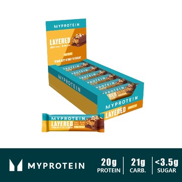 [英國 Myprotein] 六層夾心蛋白棒 Layered Protein Bar 6層蛋白棒