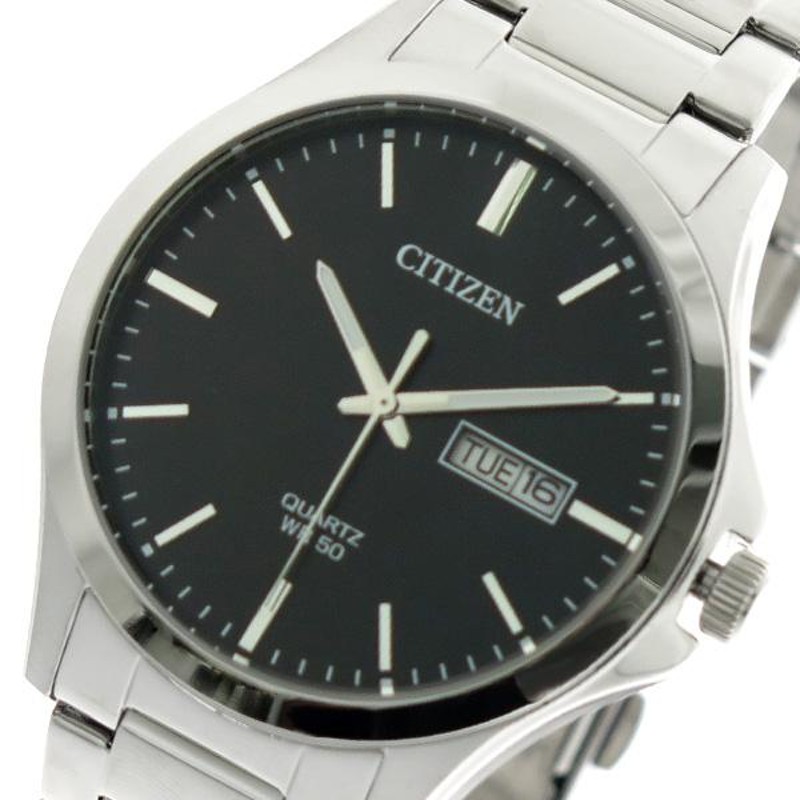 シチズン CITIZEN 腕時計 メンズ BF2001-80E クォーツ ブラック シルバー ブラック | LINEショッピング