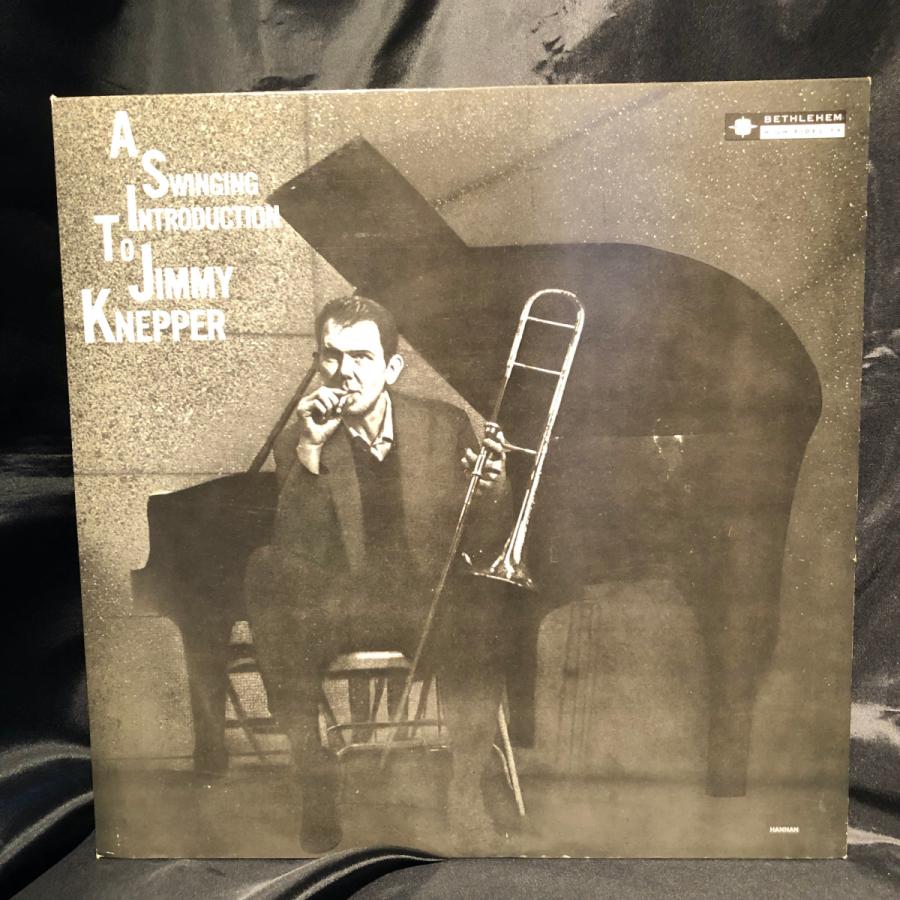 JIMMY KNEPPER   A SWINGING INTRODUCTION TO JIMMY KNEPPER LP BETHLEHEM・TRIO RECORDS