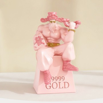 🔜 快速出貨 🔜『LINE禮物獨家』【招財貓的家】4寸肌肉財神爺＃CAT114  生日禮物 開業禮物 開運 招財 喬遷禮物 交換禮物