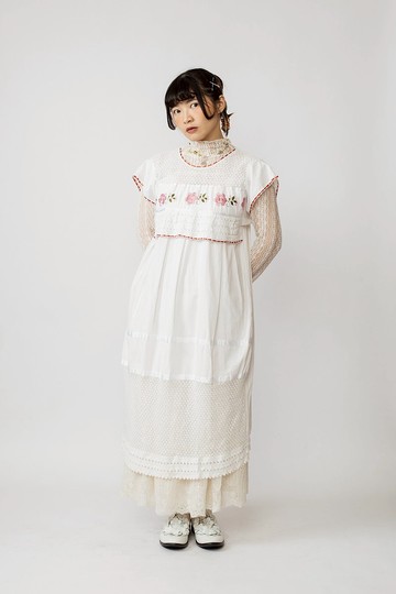 墨西哥刺繡洋裝.Mexican Folk Dress【初戀販賣所】Vintage.B731