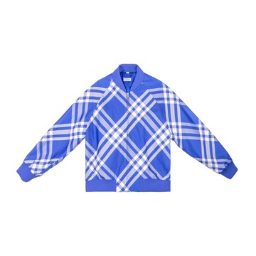 BURBERRY Kids 經典格紋飛行夾克