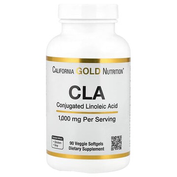 California Gold Nutrition, CLA，Clarinol，共軛亞油酸，1000 毫克，90 粒軟膠囊