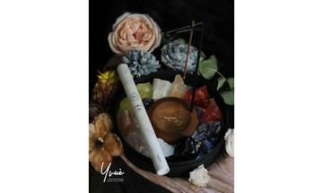 七色開運水晶線香組，水晶，好運氣，好人緣，財富，線香，臥香 ，老山檀香，惠安水沉香，放鬆，療癒，助眠