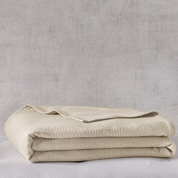 Hudson Park Collection Signature Pebbled Matelasse Coverlet, King - Exclusive