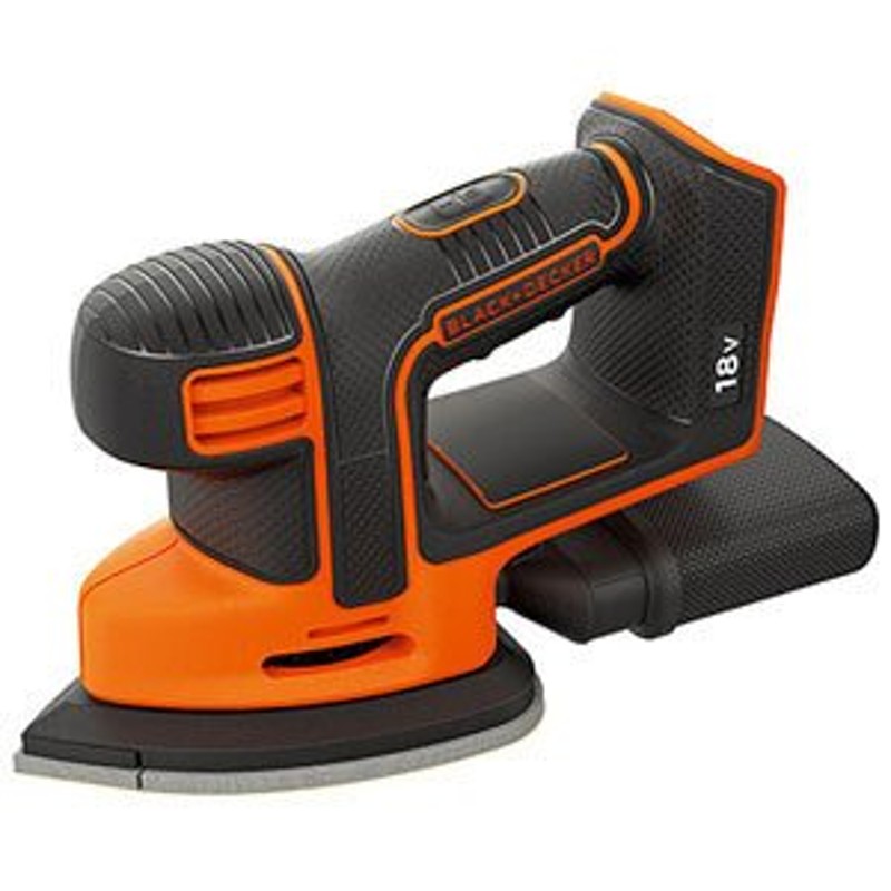 18V コードレスマウスサンダー(本体のみ) BDCDS18B-JP ブラックアンドデッカー（BLACK＆DECKER） 【充電器・充電池別売】  LINEショッピング