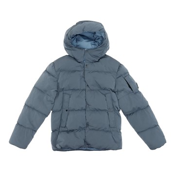 C.P. Company Kids 藍色連帽羽絨外套