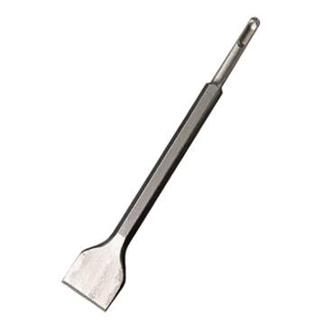 衝擊鑽頭 14x250x40大扁鑿 圓柄二坑二槽鑿子 電鎚衝擊鑽頭 電錘鑽頭【A456】 123便利屋