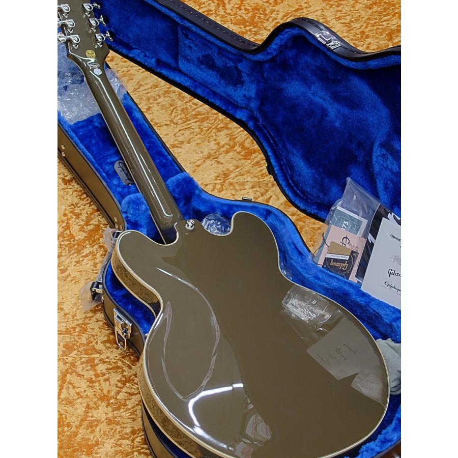 Epiphone Shinichi Ubukata ES-355 Ver.2 ~Olive Drab~ 4.29kg #23011511983