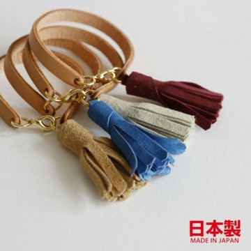 日本製麂皮流蘇皮製手鍊 ins日本設計Cheer手工編織皮革手環 閨蜜飾品 日本製 日本進口 日本 現貨